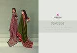 Paalika-03 : Silk Chanderi Mal Cotton Printed Saree with Silk Chanderi Blouse