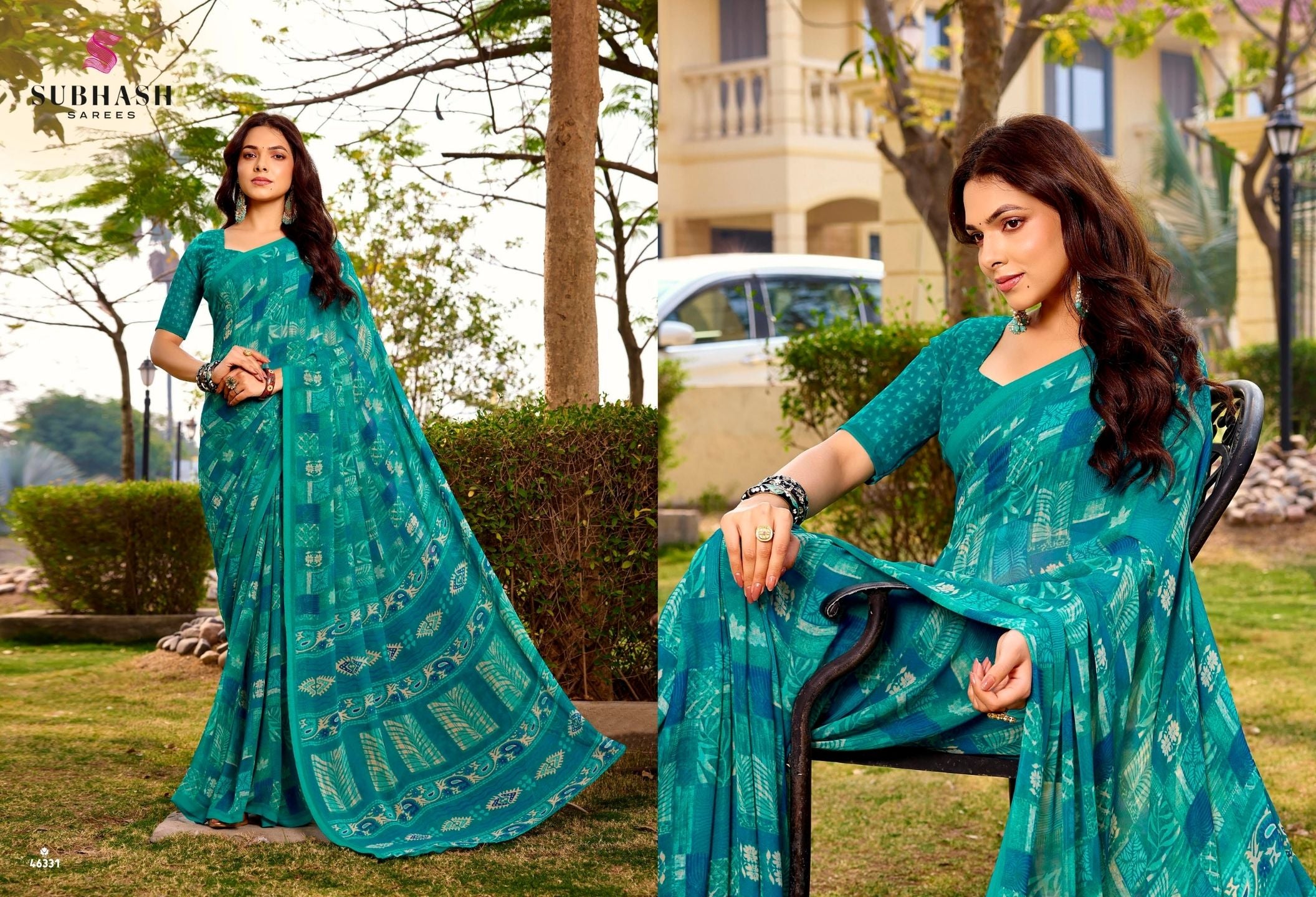 Homemaker: Georgette Printed Sarees
