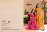 Gardenia-27 : Premium Georgette Digital Floral Print Saree with Premium Georgette Blouse