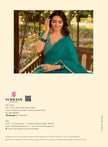 Saathiya: Chiffon Organza Designer Embroidered Sarees with Tusser Silk Blouse