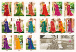 Bandhej-02 : Pure Chiffon Bandhani Print Embroidered Border Saree with Designing Blouse