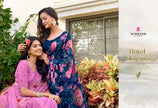 Gardenia-25 : Soft Georgette Floral Printed Saree with Printed Blouse