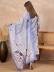 Multi Pure Cotton Digital Printed A-Line Kurta Trouser With Printed Dupatta