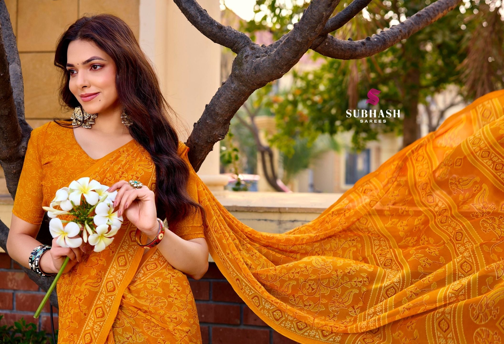 Homemaker: Georgette Printed Sarees