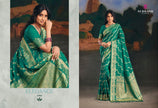 Pankhi - Mirzapur Special : Solid Silk Saree with Zari Border & Silk Blouse