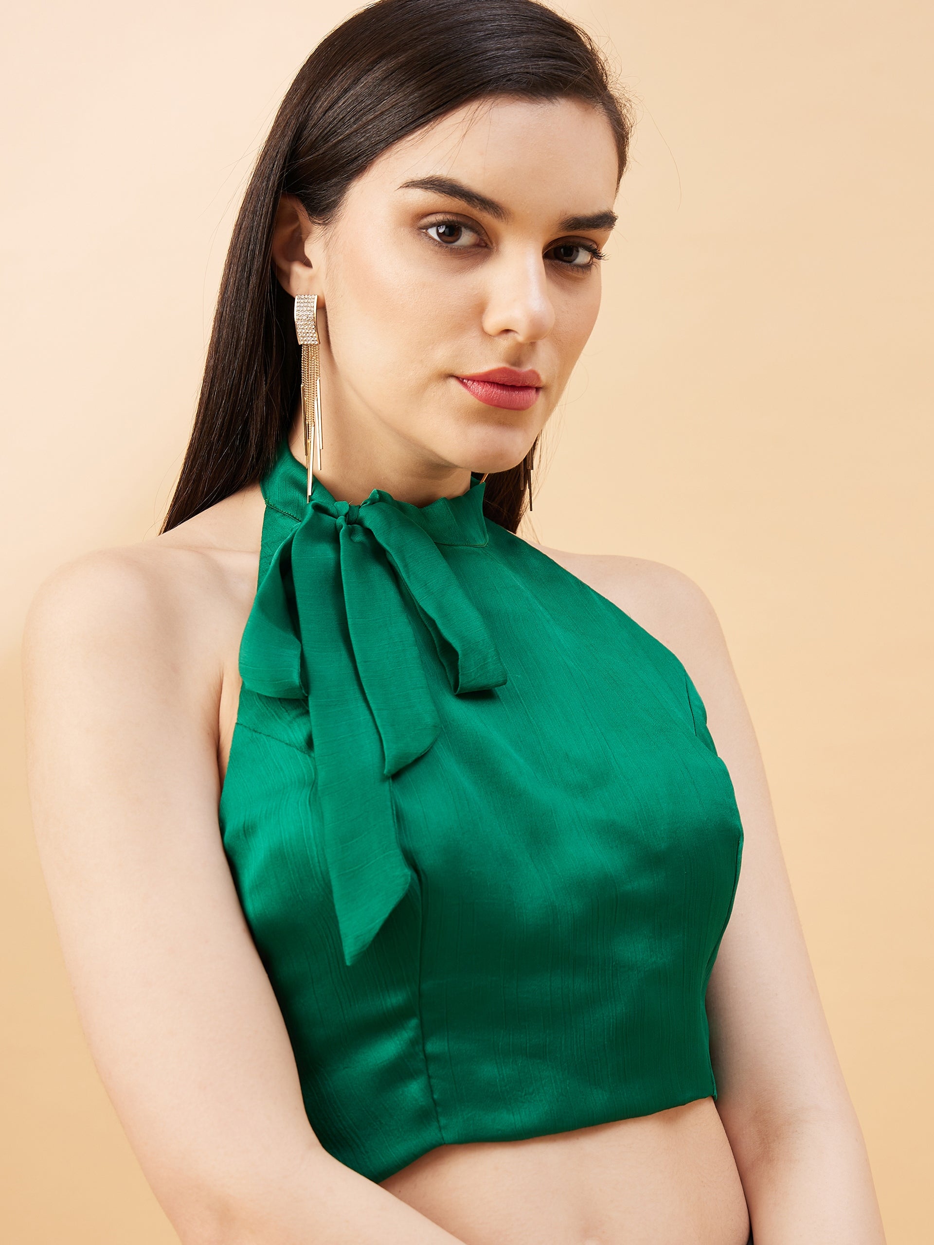 Maroon Satin Solid with Embllished Border Saree with Unstitched Fancy Blouse