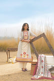 Multi Pure Cotton Ajrakh Printed A-Line Kurta Trouser With Dupatta