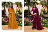 Riviera-27: Chiffon Printed Sarees with Georgette Blouse