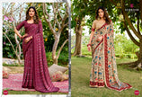 Suhani-15 : Georgette Printed Saree with Georgette Printed Blouse