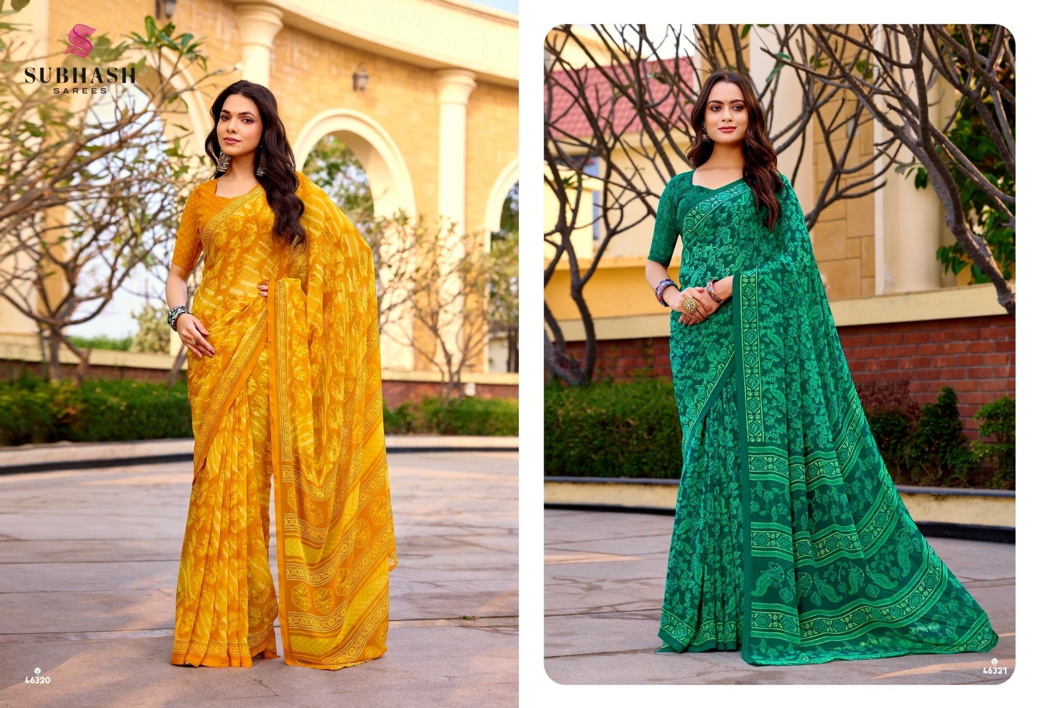 Homemaker: Georgette Printed Sarees
