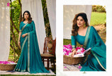 Riviera-27: Chiffon Printed Sarees with Georgette Blouse