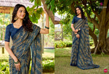 Suhani-15 : Georgette Printed Saree with Georgette Printed Blouse