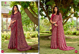 Suhani-15 : Georgette Printed Saree with Georgette Printed Blouse