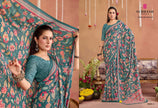 Suhani-16 : Georgette Printed Saree with Georgette Printed Blouse