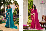 Riviera-27: Chiffon Printed Sarees with Georgette Blouse