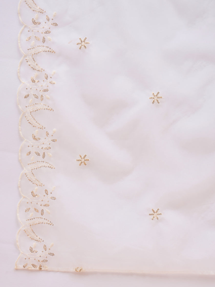 Wine  Silk Blend Embroideried A-Line Kurta  Trouser   With Dupatta