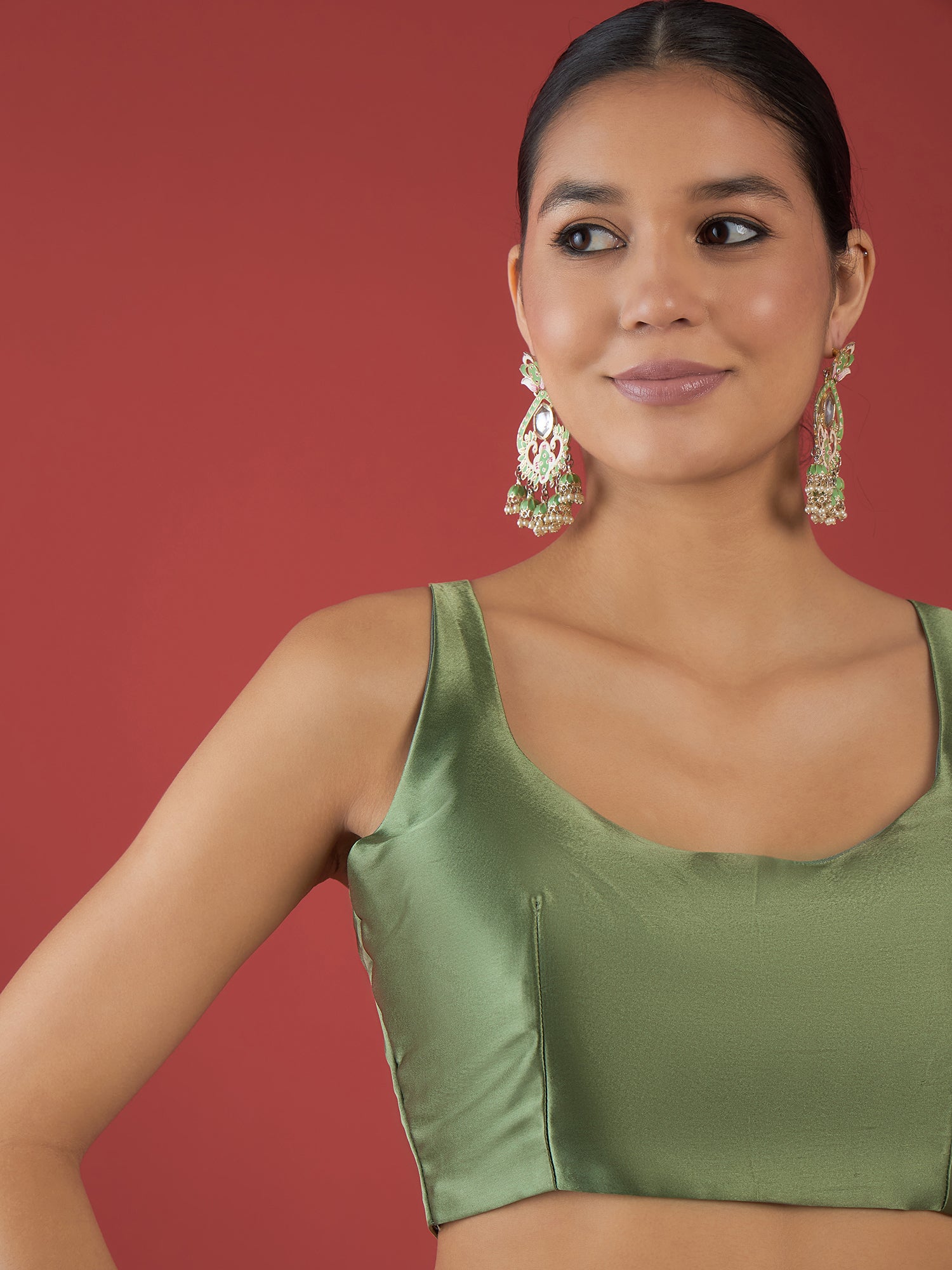 Grey Satin Digital Floral Print With Embellished Lace Saree with Unstitched Fancy Blouse