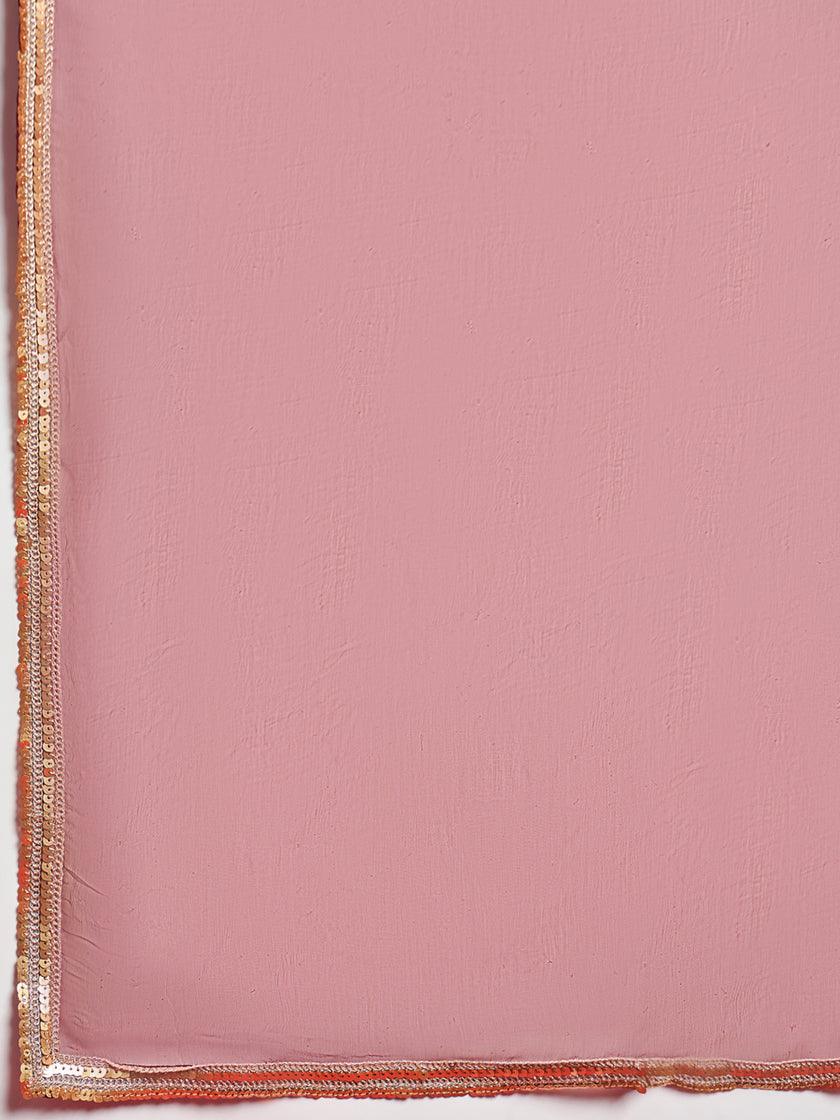 Maroon  Art Silk Embroideried Anarkali Kurta  Trouser