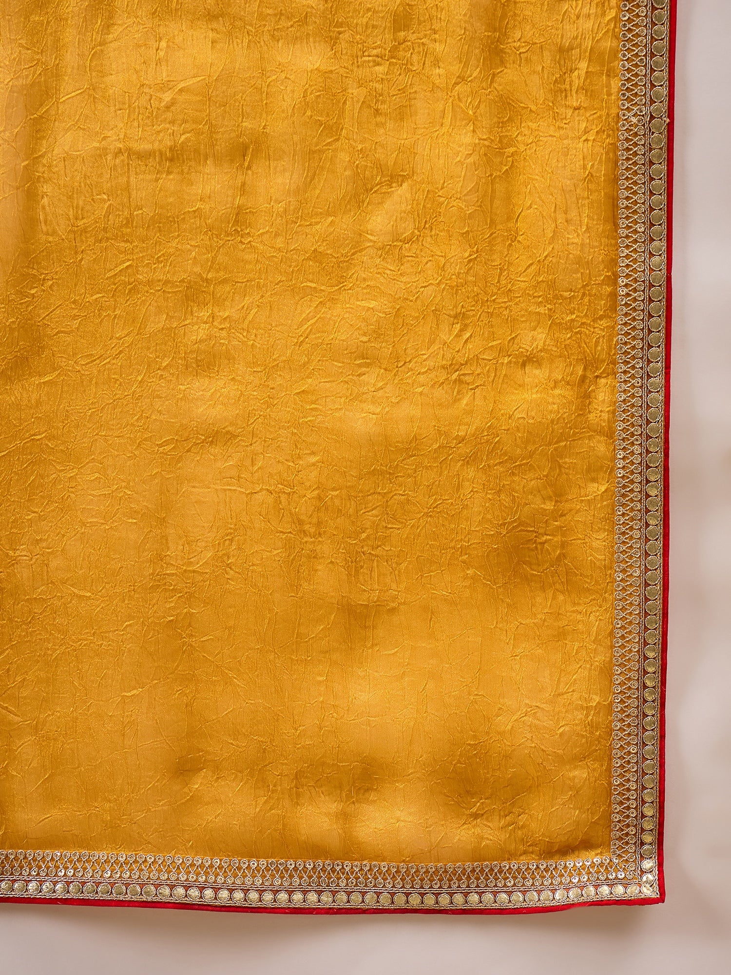 Yellow Poly Chiffon Solid with Embroidery Coding Border  Saree with Unstitched Blouse