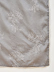 Grey Pure Cotton Solid A-Line Kurta Trouser  With Dupatta